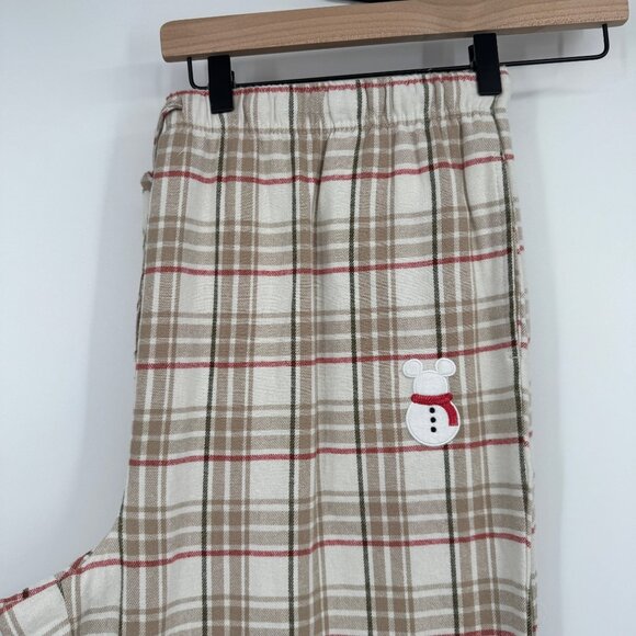 Disney Mickey Mouse Snowman Holiday Pajama Set for Women Size XL New with tag pl - Picture 9 of 13